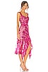 Eva Midi Dress, view 2 of 3, click to view large image.