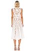 Saba Blanc Midi Dress, view 3, click to view large image.