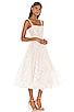 Mademoiselle Bridal Midi Dress, view 2, click to view large image.