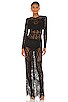 view 2 of 5 Allegra Maxi Dress in Black