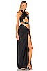 view 2 of 3 Cleopatra Maxi Dress in Black