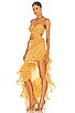 view 3 of 4 Jina Gown in Mustard