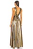 view 3 of 4 Goddess Gown in Gold