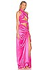 view 2 of 4 x REVOLVE Cleopatra Maxi Dress in Neon Pink