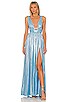 view 1 of 3 x REVOLVE Goddess Gown in Light Blue