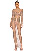 view 1 of 4 x REVOLVE  Webb Nude Dress in Nude Diamond
