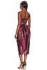 view 3 of 4 MARAYA 원피스 in Maroon