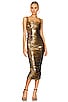 view 1 of 5 Mimi Midi Dress in Gold