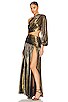 view 3 of 5 JAFARI ガウン in Gold