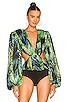 Jungle Bodysuit, view 2 of 5, click to view large image.