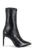 view 1 of 5 Thelma Sock Bootie in Black Stretch Nappa