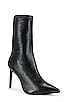 view 2 of 5 Thelma Sock Bootie in Black Stretch Nappa