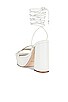 view 3 of 5 Elsa Platform Heeled Sandal in White