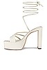 view 5 of 5 Sasha Platform Heel in Cream