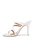 view 5 of 5 Cindy Sandal in White Leather