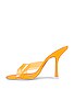 view 5 of 5 Charlie Heeled Mule in Bright Marigold