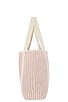 view 2 of 4 BEACH トート in Laurens Pink Stripe