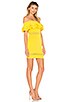 view 2 of 3 Emilie Tiered Knit Dress in Yellow