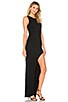 view 3 of 4 Sherry Slit Maxi in Black