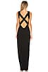 view 4 of 4 Sherry Slit Maxi in Black