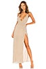 Hailee High Slit Maxi Dress, view 1 of 3, click to view large image.