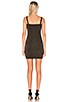 view 3 of 4 Melissa Sparkle Mini Dress in Black & Gold