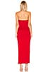 view 3 of 3 Ryleigh Strapless Maxi Dress in Red