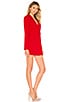 view 2 of 3 Joan Belted Blazer Dress in Red
