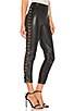 view 2 of 4 Cori Lace Up Faux Leather Pant in Black
