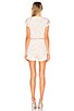 view 3 of 3 Simone Lace Romper in Ivory