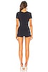 Thea Deep V Jersey Romper, view 3, click to view large image.