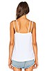view 3 of 4 Rumi Tie Front Cami Top in White