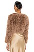 view 3 of 4 Manhattan Feather Jacket in Toffee