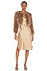 view 4 of 4 Manhattan Feather Jacket in Toffee