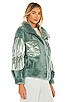 view 2 of 4 Isla Teddy Faux Fur Jacket in Khaki