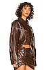 view 3 of 5 CHAQUETA ELODIE in Choc