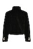 view 2 of 5 Intervein Stitch Fleece Jacket in Black
