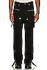 view 1 of 5 Tulwar Cut Military Work Straight Pant in Faded Black