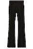 view 3 of 5 PANTALÓN CON TRABILLA in Solemn Black