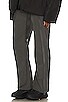 view 2 of 5 Stereoscopic Zippered Ski Pant in Gray
