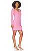 view 2 of 3 Nova Mini Dress in Fuchsia Pink