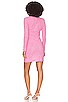 view 3 of 3 Nova Mini Dress in Fuchsia Pink