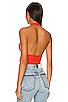 view 3 of 4 MIMI タンクトップ in Red