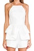 view 5 of 5 Perfect World Romper in Ivory