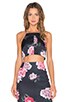 view 1 of 4 Night Swim Top in Black Bouquet