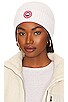 view 1 of 3 Arctic Disc Rib Toque in White