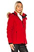view 3 of 6 Chelsea Parka with Removable Fur Ruff in Red