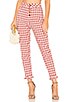 view 1 of 4 Etoile Pant in Jam Gingham