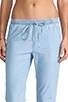 Chambray Cropped Pant, view 4 of 7, click to view large image.