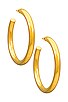 view 1 of 3 Vacay Hoops in Gold